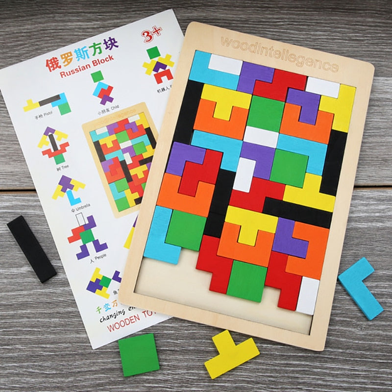Wood Tetris - Aumente a conexão entre pais e filhos!