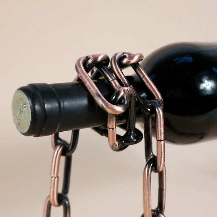 Wine Chain - Suporte Mágico para Vinhos