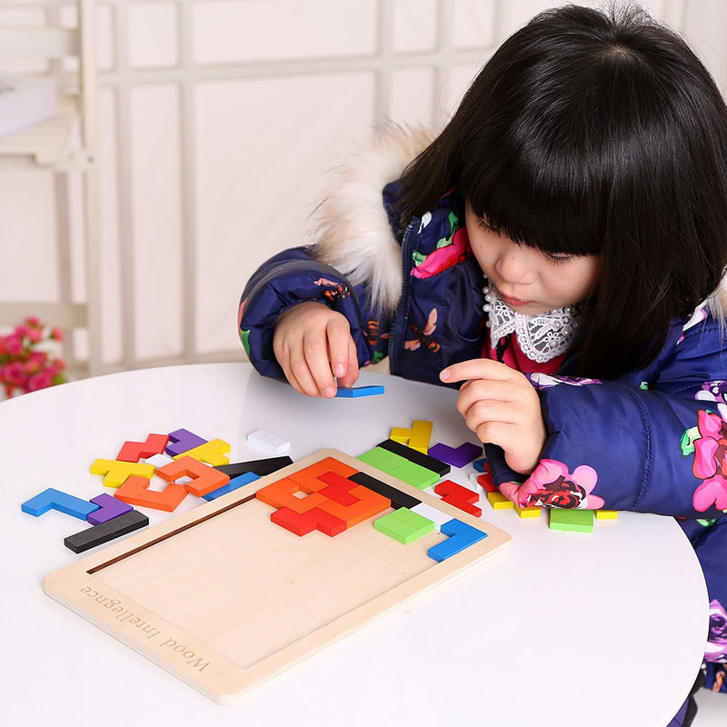 Wood Tetris - Aumente a conexão entre pais e filhos!