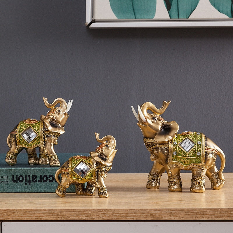 Ceramic Elephant - Peça decorativa