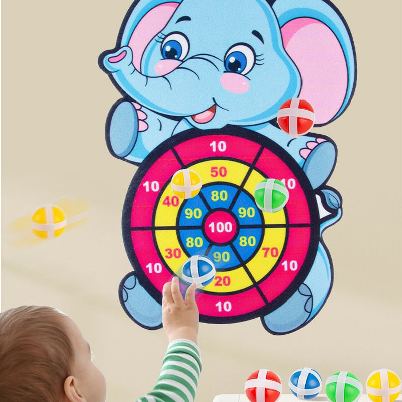 Jogo Tiro ao alvo Cognitivo Montessori - Color Dart