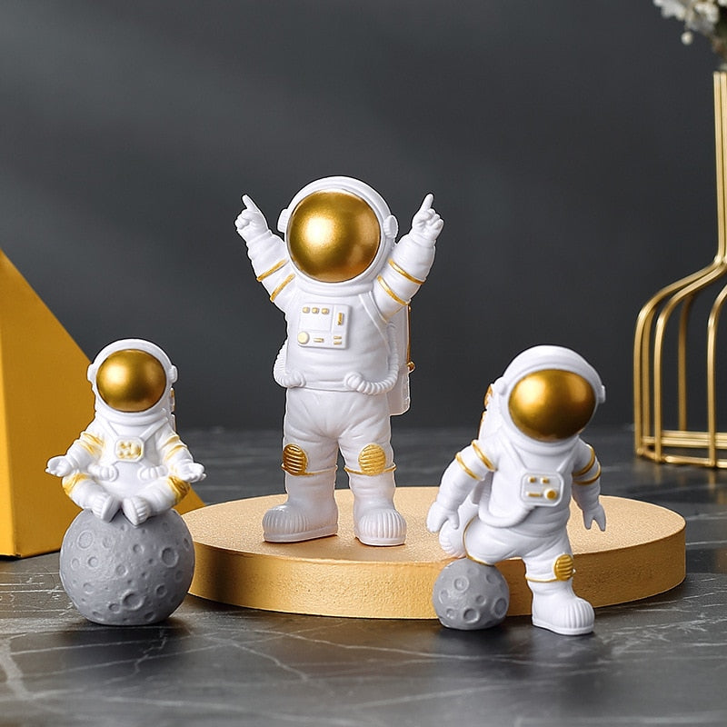 Trio Espacial - Astronautas decorativos