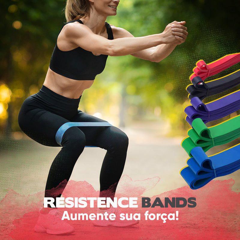 Resistence Bands - Aumente sua força!